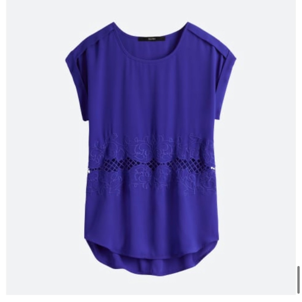 Pixley Eskiva Royal Blue Detail Women’s Blouse